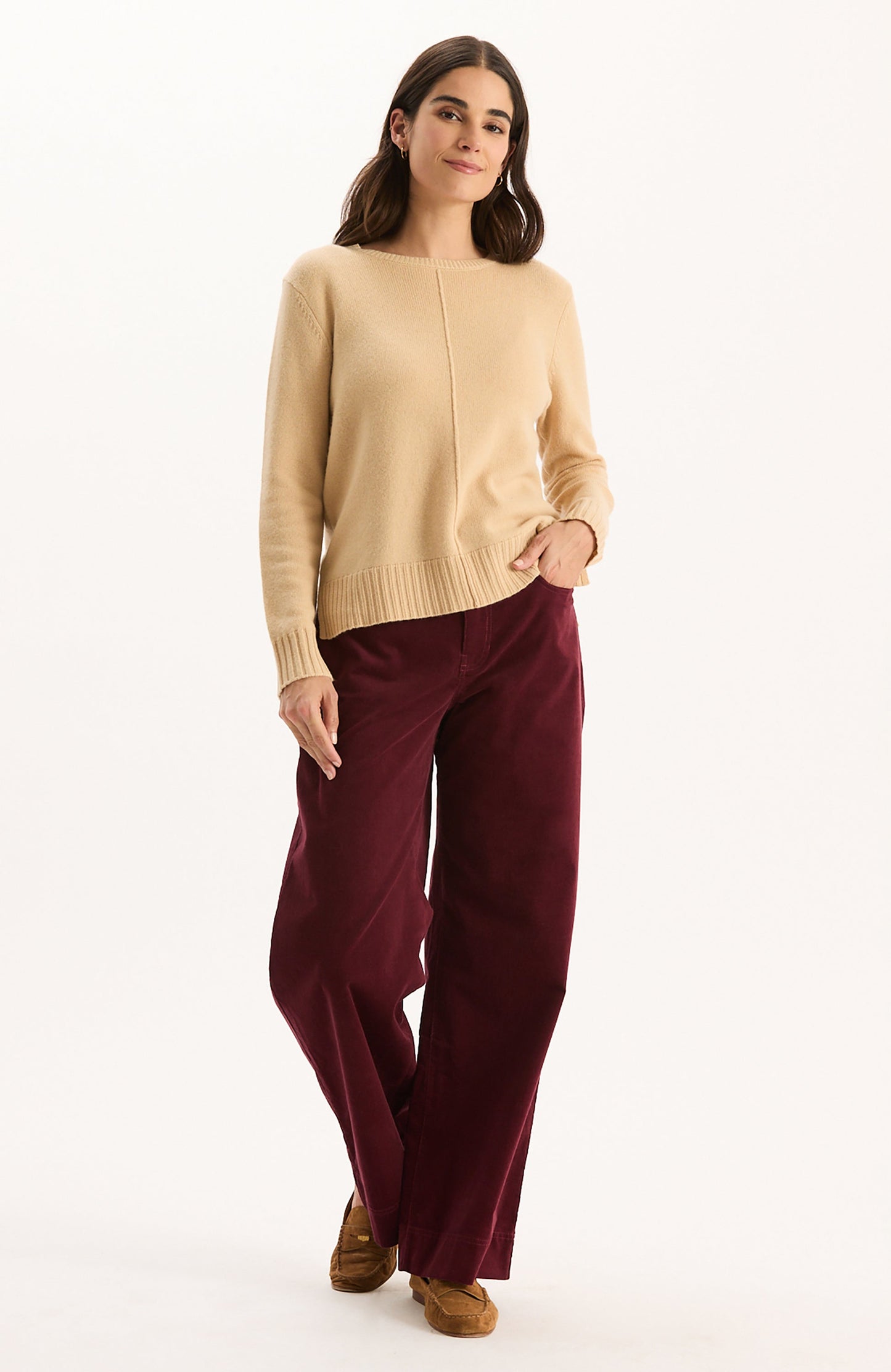 Tyler Boe Scottie Corduroy Flare Leg Pant