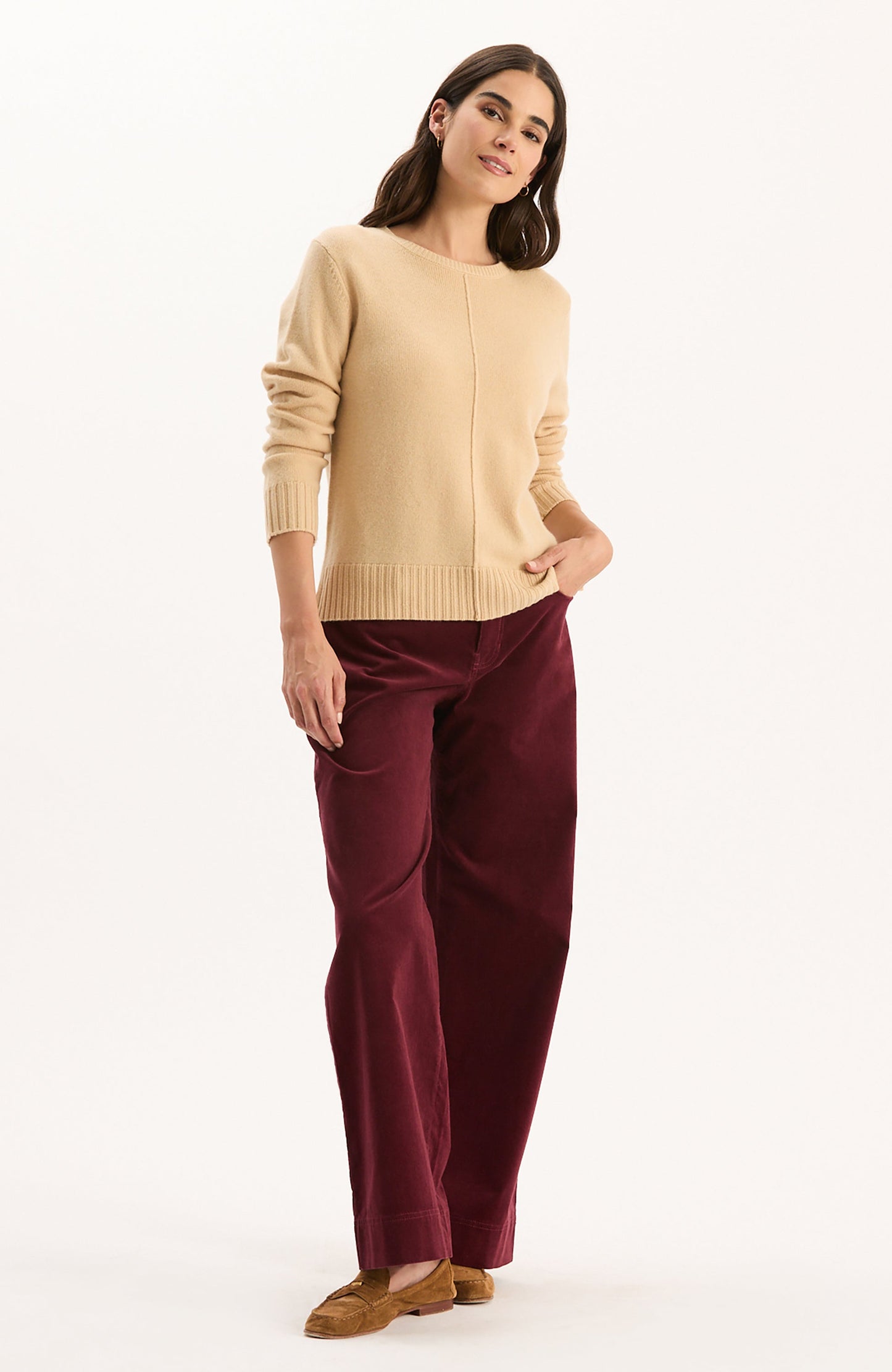 Tyler Boe Scottie Corduroy Flare Leg Pant