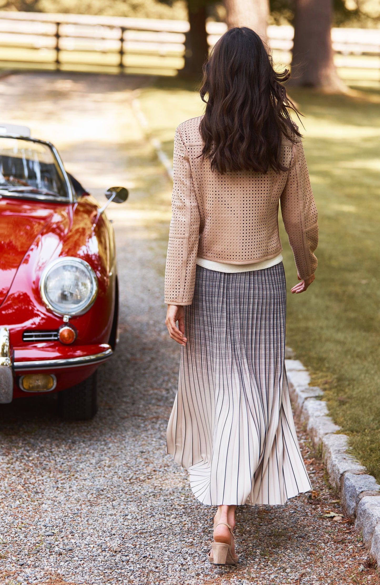Tyler Boe Cara Pleat Skirt