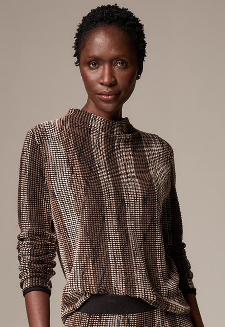 Nic+Zoe Ombre Pixel Knit Sweater