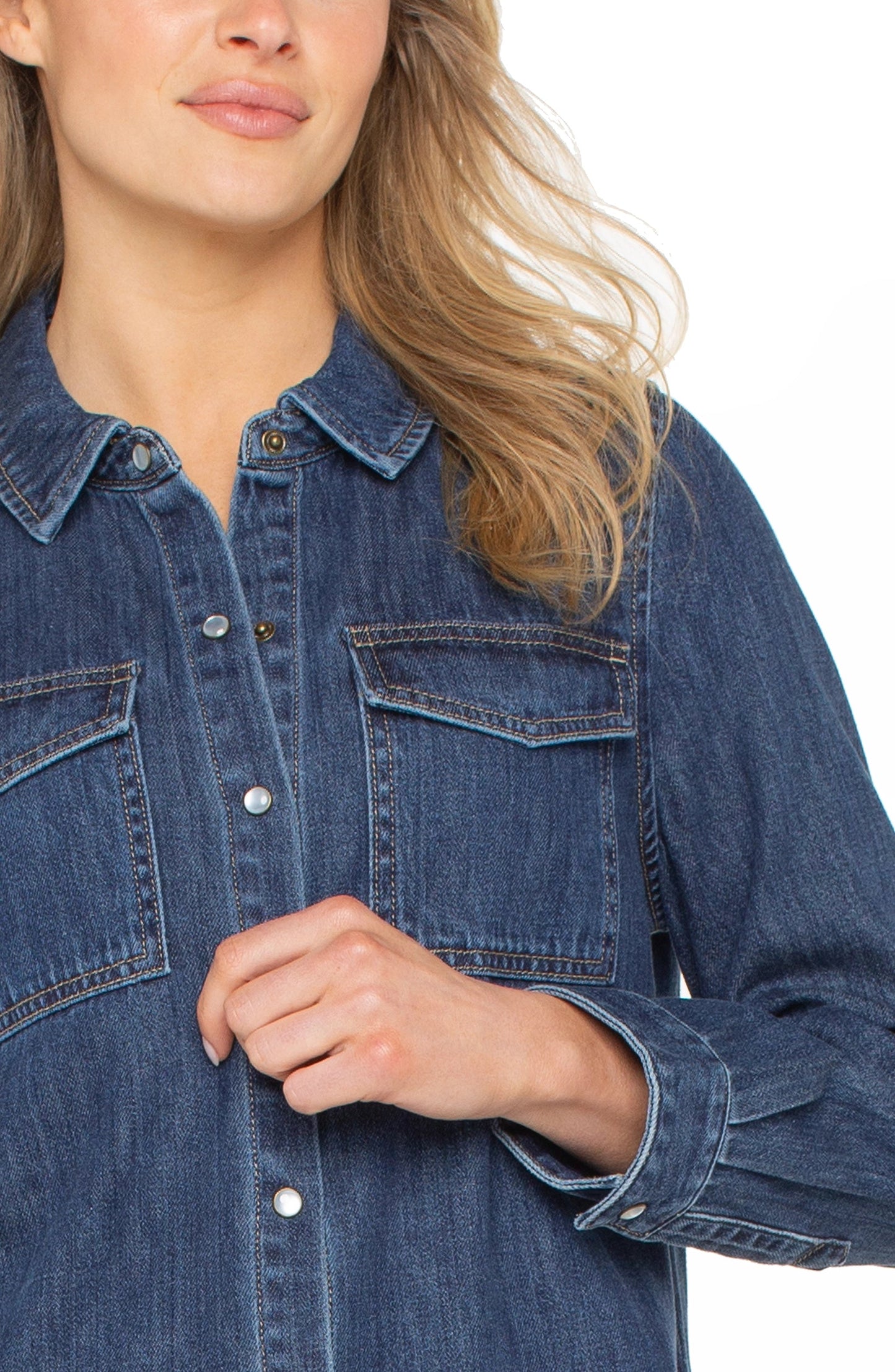 Liverpool Denim Shirt Jacket