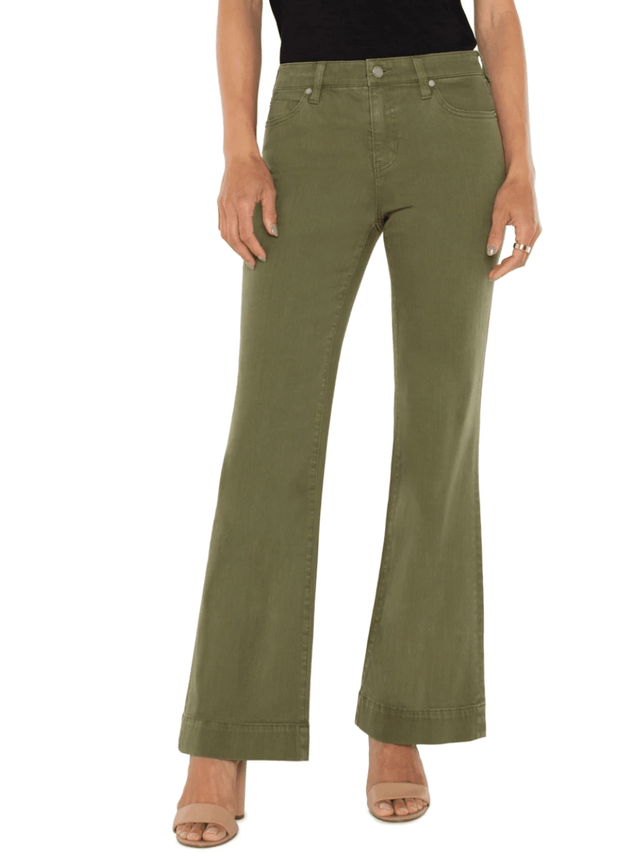 Liverpool Hannah Flare with Wide Hem