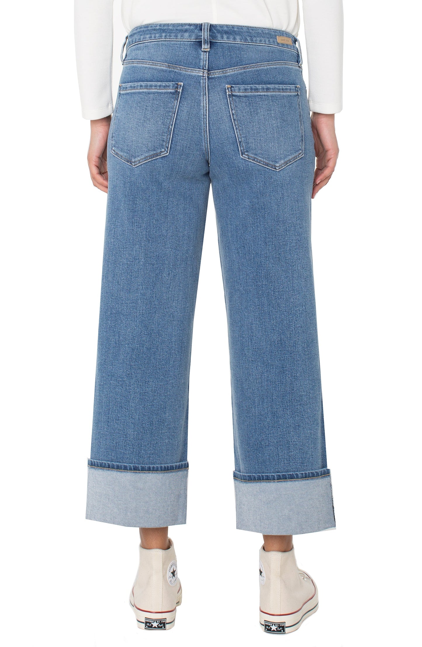 Liverpool Morgan Cuffed Wide Leg