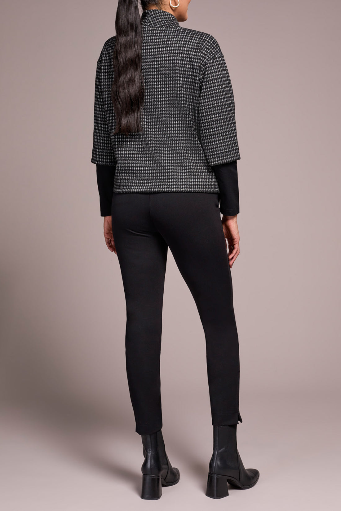Tribal Mockneck Fooler Top