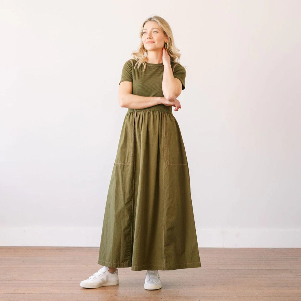 Sunshine Tienda Olive Noa Dress