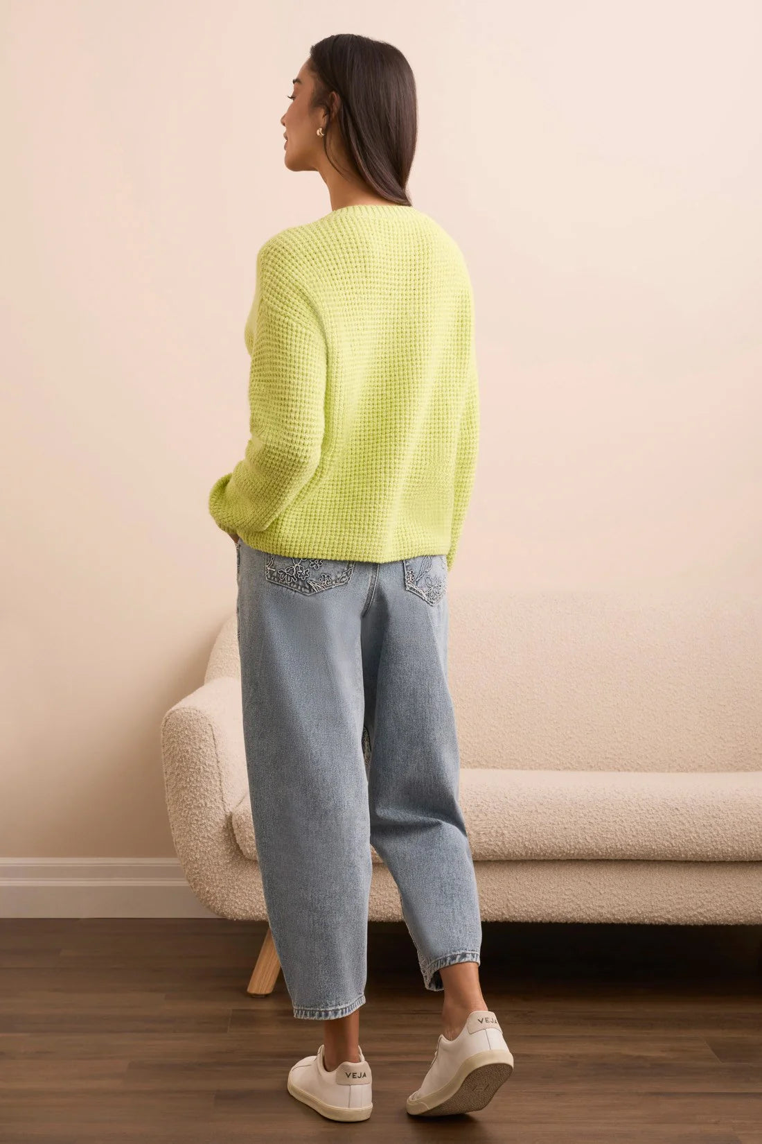 Tribal Soft Touch Drop Shoulder Sweater