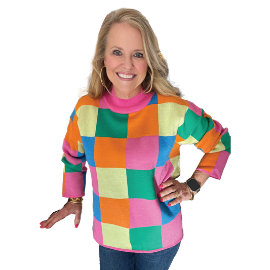 Color Block Sweater