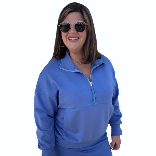 P Cill Quarter Zip Top