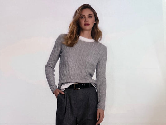 Elliott Lauren 59919 Able Cable Sweater