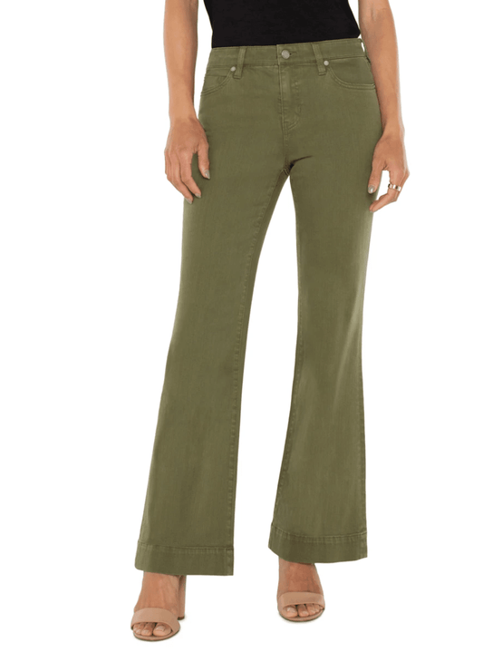 Liverpool Hannah Flare with Wide Hem